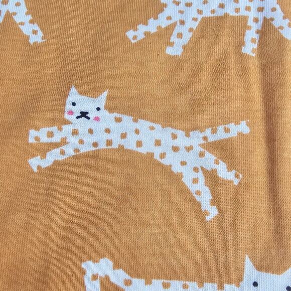 Winter Water Factory‎ Helsinki Relaxed Fit Dress Cats Gold Size XS NWT - Picture 5 of 7